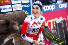 NordicFocus 30.11.2019, Ruka, Finland (FIN):Therese Johaug (NOR) - FIS world cup cross-country, 10km women, Ruka (FIN). www.nordicfocus.com. © Modica/NordicFocus. Every downloaded picture is fee-liable.