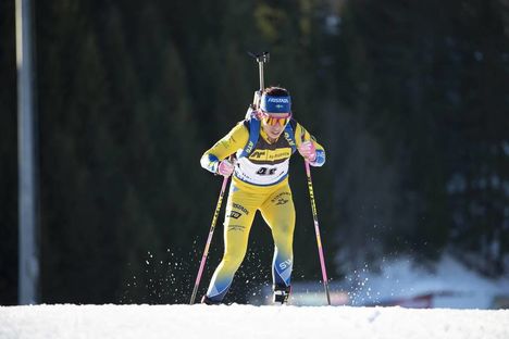 NordicFocus 21.03.2019, Oslo, Norway (NOR):Elisabeth Hoegberg (SWE) - IBU world cup biathlon, sprint women, Oslo (NOR). www.nordicfocus.com. © Manzoni/NordicFocus. Every downloaded picture is fee-liable.