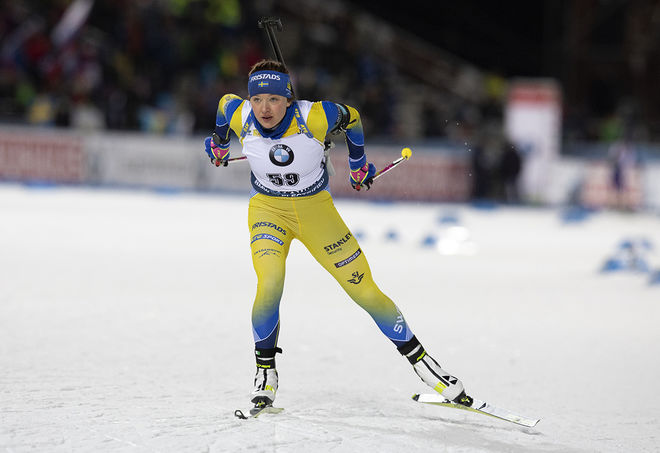 01.12.2019, Oestersund, Sweden, (SWE):Linn Persson (SWE) - IBU world cup biathlon, sprint women, Oestersund (SWE). www.nordicfocus.com. © Manzoni/NordicFocus. Every downloaded picture is fee-liable.