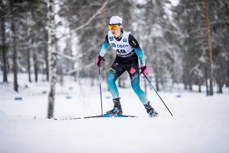 NordicFocus 17.03.2019, Falun, Sweden (SWE):Delphine Claudel (FRA) - FIS world cup cross-country, 10km women, Falun (SWE). www.nordicfocus.com. © Modica/NordicFocus. Every downloaded picture is fee-liable.