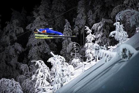 NordicFocus 30.11.2019, Ruka, Finland (FIN):AMMANN - FIS world cup ski jumping, individual HS142, Ruka (FIN). www.nordicfocus.com. © Modica/NordicFocus. Every downloaded picture is fee-liable.