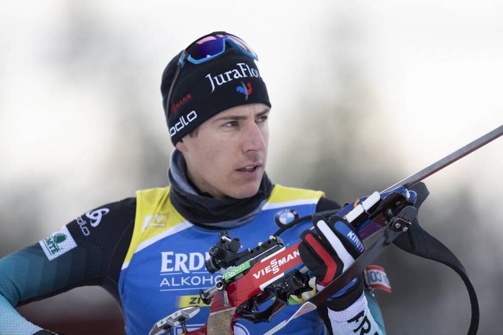 01.12.2019, Oestersund, Sweden, (SWE):Quentin Fillon Maillet (FRA) - IBU world cup biathlon, sprint men, Oestersund (SWE). www.nordicfocus.com. © Manzoni/NordicFocus. Every downloaded picture is fee-liable.