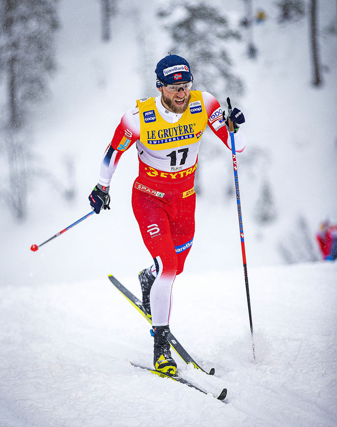 29.11.2019, Ruka, Finland (FIN):Martin Johnsrud Sundby (NOR) - FIS world cup cross-country, individual sprint, Ruka (FIN). www.nordicfocus.com. © Modica/NordicFocus. Every downloaded picture is fee-liable.