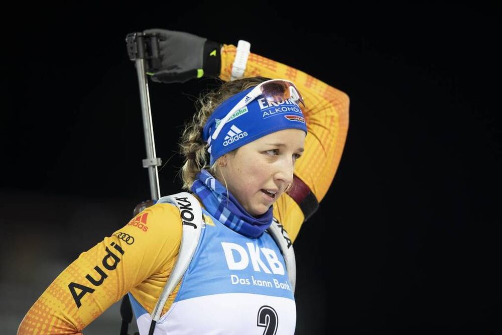 05.12.2019, Oestersund, Sweden, (SWE):Franziska Preuss (GER) - IBU world cup biathlon, individual women, Oestersund (SWE). www.nordicfocus.com. © Manzoni/NordicFocus. Every downloaded picture is fee-liable.