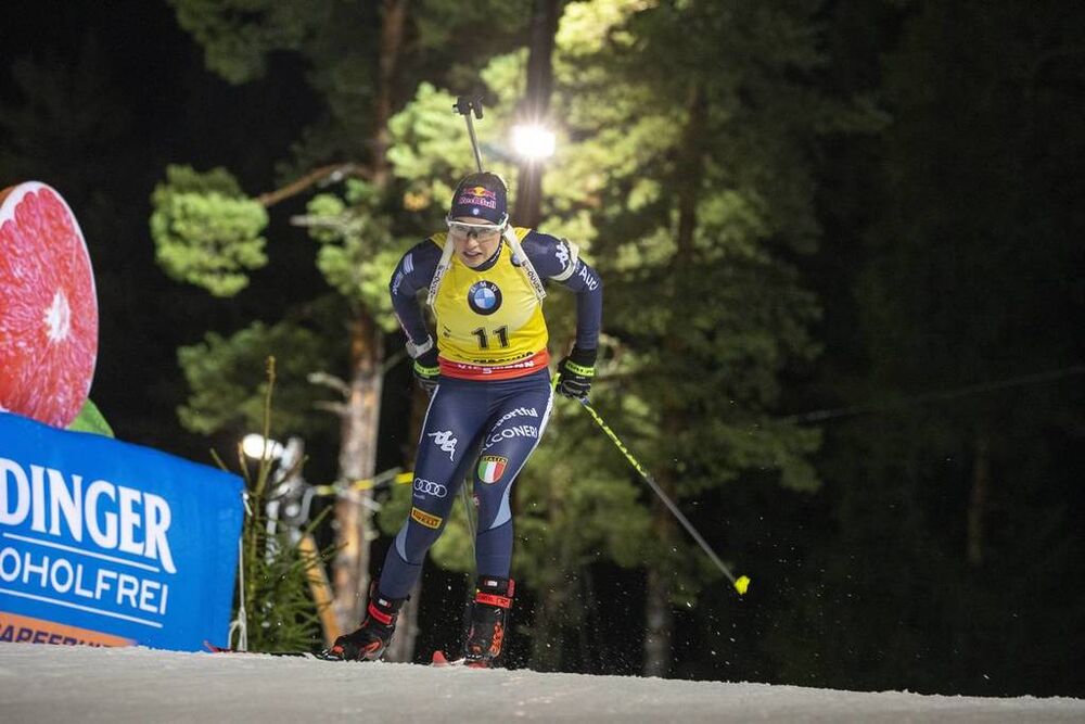 05.12.2019, Oestersund, Sweden, (SWE):Dorothea Wierer (ITA) - IBU world cup biathlon, individual women, Oestersund (SWE). www.nordicfocus.com. © Nico Manzoni/NordicFocus. Every downloaded picture is fee-liable.