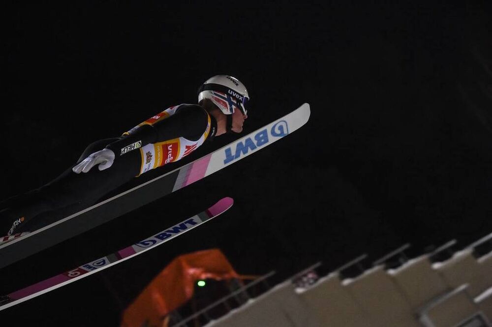 08.12.2019, Nizhny Tagil, Russia (RUS):Daniel Andre  Tande (NOR) - FIS world cup ski jumping, individual HS134, Nizhny Tagil (RUS). www.nordicfocus.com. © Tumashov/NordicFocus. Every downloaded picture is fee-liable.