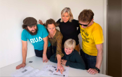 Tofte innbyggertorg under planlegging. Foto: Asker kommune
