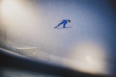 NordicFocus 08.12.2019, Lillehammer, Norway (NOR):Antoine Gerard (FRA) - FIS world cup nordic combined, individual gundersen HS140/10km, Lillehammer (NOR). www.nordicfocus.com. © Modica/NordicFocus. Every downloaded picture is fee-liable.