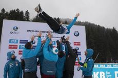 NordicFocus 20.12.2019, Annecy-Le Grand Bornand, France (FRA):Justine Braisaz (FRA) - IBU world cup biathlon, sprint women, Annecy-Le Grand Bornand (FRA). www.nordicfocus.com. © Manzoni/NordicFocus. Every downloaded picture is fee-liable.