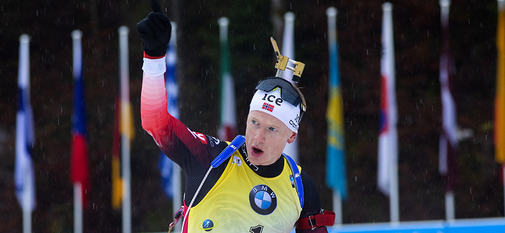 22.12.2019, Annecy-Le Grand Bornand, France (FRA):Benedikt Doll (GER) -  IBU world cup biathlon, mass men, Annecy-Le Grand Bornand (FRA). www.nordicfocus.com. © Manzoni/NordicFocus. Every downloaded picture is fee-liable.