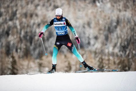 NordicFocus 29.12.2019, Lenzerheide, Switzerland (SUI):Delphine Claudel (FRA) - FIS world cup cross-country, tour de ski, individual sprint, Lenzerheide (SUI). www.nordicfocus.com. © Modica/NordicFocus. Every downloaded picture is fee-liable.