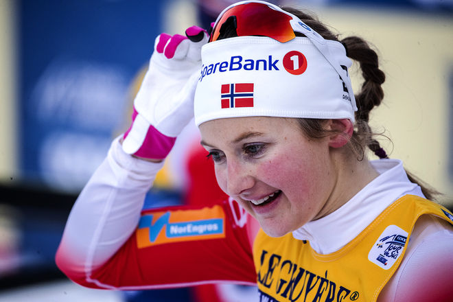 INGVILD FLUGSTAD ØSTBERG är tillbaka i toppform och blev den första att slå Therese Johaug på distans i vinter. Foto: NORDIC FOCUS