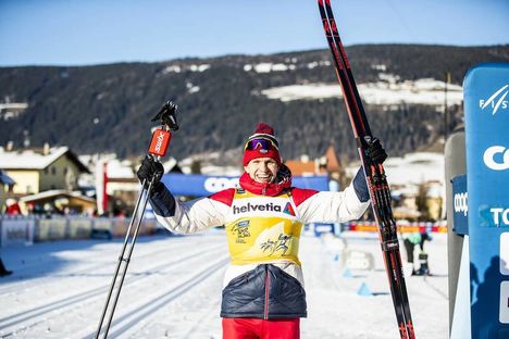 NordicFocus 01.01.2020, Toblach, Italy (ITA):Alexander Bolshunov (RUS) - FIS world cup cross-country, tour de ski, pursuit men, Toblach (ITA). www.nordicfocus.com. © Modica/NordicFocus. Every downloaded picture is fee-liable.