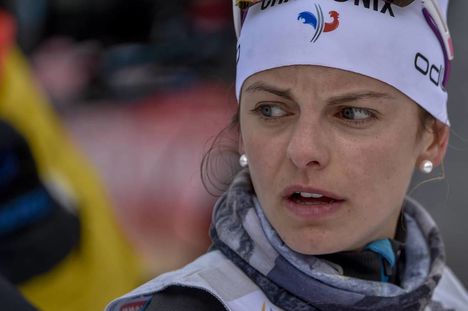 NordicFocus 28.01.2018, Seefeld, Austria (AUT):Coralie Bentz (FRA) - FIS world cup cross-country, mass women, Seefeld (AUT). www.nordicfocus.com. © Thibaut/NordicFocus. Every downloaded picture is fee-liable.