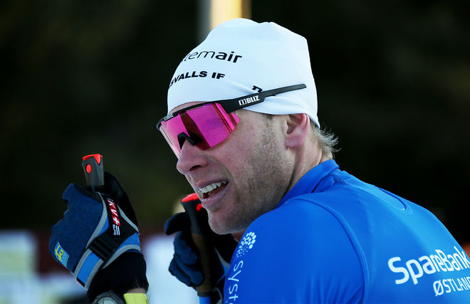DANIEL RICHARDSSON var bäste svensk på en 10:e plats sedan han åkts in av segraren Magnus Stensås och var en halvminut efter i mål. Foto/rights: KJELL-ERIK KRISTIANSEN/kekstock.com