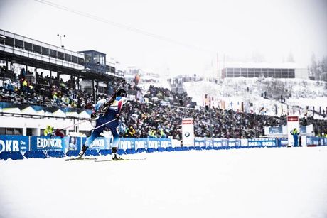 NordicFocus 13.01.2019, Oberhof, Germany (GER):Lena Haecki (SUI) - IBU world cup biathlon, relay women, Oberhof (GER). www.nordicfocus.com. © Manzoni/NordicFocus. Every downloaded picture is fee-liable.