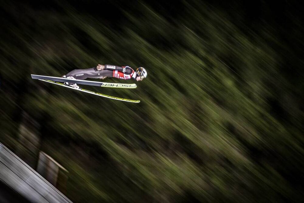 13.01.2019, Val di Fiemme, Italy (ITA):Hula Stefan (POL) - FIS world cup ski jumping, individual HS135, Val di Fiemme (ITA). www.nordicfocus.com. © Modica/NordicFocus. Every downloaded picture is fee-liable.