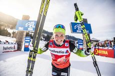 NordicFocus 04.01.2020, Val di Fiemme, Italy (ITA):Anamarija Lampic (SLO) - FIS world cup cross-country, tour de ski, individual sprint, Val di Fiemme (ITA). www.nordicfocus.com. © Modica/NordicFocus. Every downloaded picture is fee-liable.