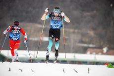 NordicFocus 03.01.2020, Val di Fiemme, Italy (ITA):Hugo Lapalus (FRA) - FIS world cup cross-country, tour de ski, mass men, Val di Fiemme (ITA). www.nordicfocus.com. © Modica/NordicFocus. Every downloaded picture is fee-liable.
