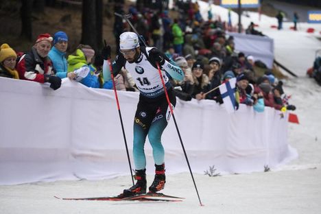 NordicFocus 10.01.2020, Oberhof, Germany (GER):Martin Fourcade (FRA) - IBU world cup biathlon, sprint men, Oberhof (GER). www.nordicfocus.com. © Manzoni/NordicFocus. Every downloaded picture is fee-liable.