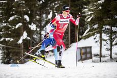 NordicFocus 01.01.2020, Toblach, Italy (ITA):Johannes Hoesflot Klaebo (NOR) - FIS world cup cross-country, tour de ski, pursuit men, Toblach (ITA). www.nordicfocus.com. © Modica/NordicFocus. Every downloaded picture is fee-liable.