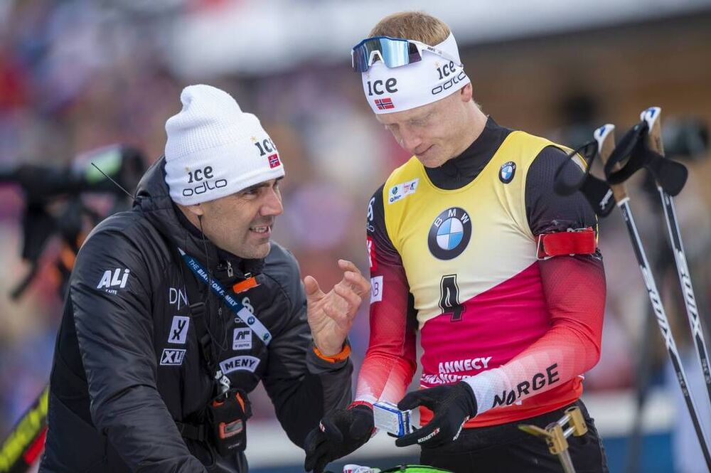 21.12.2019, Annecy-Le Grand Bornand, France (FRA):Johannes Thingnes Boe (NOR) -  IBU world cup biathlon, pursuit men, Annecy-Le Grand Bornand (FRA). www.nordicfocus.com. © Thibaut/NordicFocus. Every downloaded picture is fee-liable.
