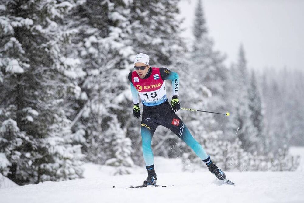 08.12.2018, Beitostolen, Norway (NOR):Jean Tiberghien (FRA) - FIS world cup cross-country, 30km men, Beitostolen (NOR). www.nordicfocus.com. © Modica/NordicFocus. Every downloaded picture is fee-liable.