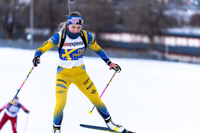 TILDE JOHANSSON var bästa svenska på distans i damernas juniorklass. Foto: PER DANIELSSON/SSSF
