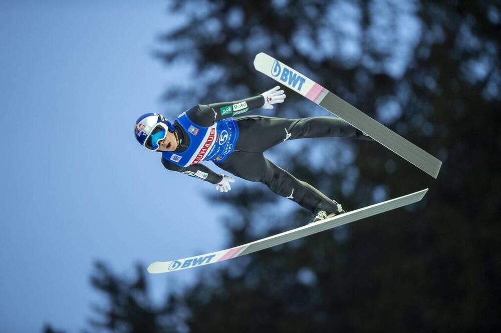18.01.2020, Titisee-Neustadt, Germany (GER):Ryoyu Kobayashi (JPN) - FIS world cup ski jumping, individual HS142, Titisee-Neustadt (GER). www.nordicfocus.com. © Thibaut/NordicFocus. Every downloaded picture is fee-liable.