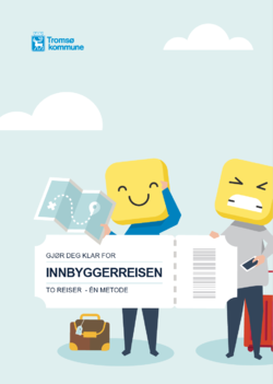 Fra forsiden av Bruksanvisning klart språk og tjenestedesign. Tromsø kommune.
