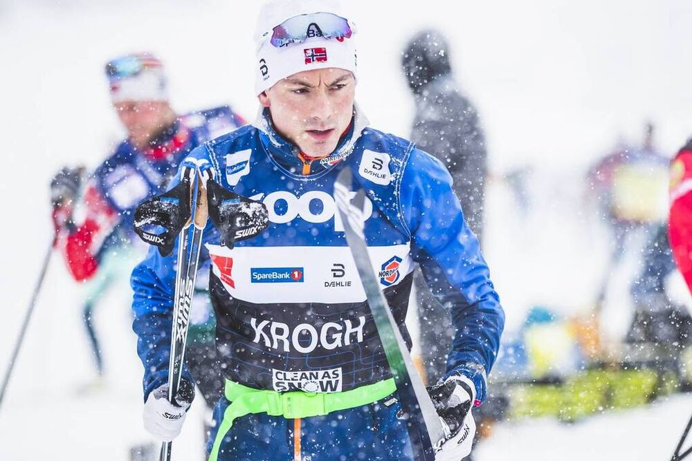 13.12.2019, Davos, Switzerland (SUI):Finn Haagen Krogh (NOR) - FIS world cup cross-country, training, Davos (SUI). www.nordicfocus.com. © Modica/NordicFocus. Every downloaded picture is fee-liable.