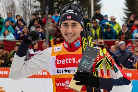 NordicFocus 26.01.2020, Oberstdorf, Germany (GER):Jarl Magnus Riiber (NOR) - FIS world cup nordic combined, individual gundersen HS140/10km, Oberstdorf (GER). www.nordicfocus.com. © Volk/NordicFocus. Every downloaded picture is fee-liable.