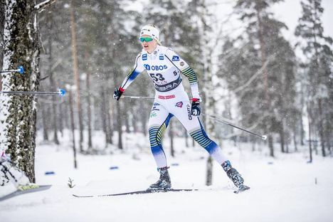 NordicFocus 17.03.2019, Falun, Sweden (SWE):Maja Dahlqvist (SWE) - FIS world cup cross-country, 10km women, Falun (SWE). www.nordicfocus.com. © Modica/NordicFocus. Every downloaded picture is fee-liable.