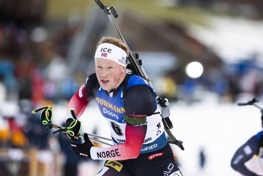 21.12.2019, Annecy-Le Grand Bornand, France (FRA):Johannes Dale (NOR) -  IBU world cup biathlon, pursuit men, Annecy-Le Grand Bornand (FRA). www.nordicfocus.com. © Manzoni/NordicFocus. Every downloaded picture is fee-liable.