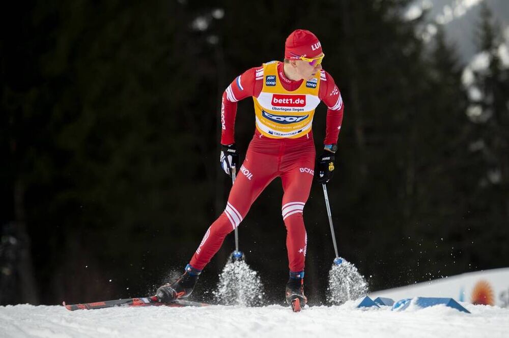 26.01.2020, Oberstdorf, Germany (GER):Alexander Bolshunov (RUS) - FIS world cup cross-country, individual sprint, Oberstdorf (GER). www.nordicfocus.com. © Thibaut/NordicFocus. Every downloaded picture is fee-liable.