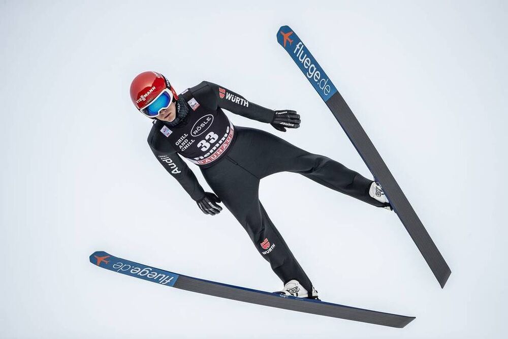 11.01.2020, Val di Fiemme, Italy (ITA):Stephan Leyhe (GER) - FIS world cup ski jumping, individual HS135, Val di Fiemme (ITA). www.nordicfocus.com. © Modica/NordicFocus. Every downloaded picture is fee-liable.