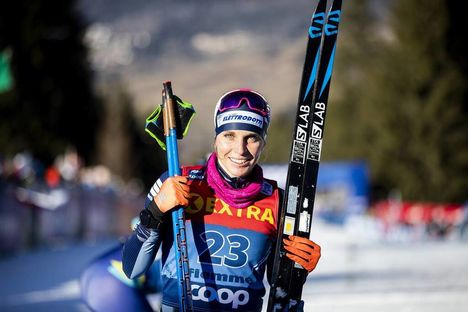 NordicFocus 05.01.2020, Val di Fiemme, Italy (ITA):Elisa Brocard (ITA) - FIS world cup cross-country, tour de ski, final climb women, Val di Fiemme (ITA). www.nordicfocus.com. © Modica/NordicFocus. Every downloaded picture is fee-liable.