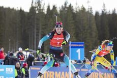 NordicFocus 26.01.2020, Pokljuka, Slovenia (SLO):Justine Braisaz (FRA) - IBU world cup biathlon, mass women, Pokljuka (SLO). www.nordicfocus.com. © Manzoni/NordicFocus. Every downloaded picture is fee-liable.