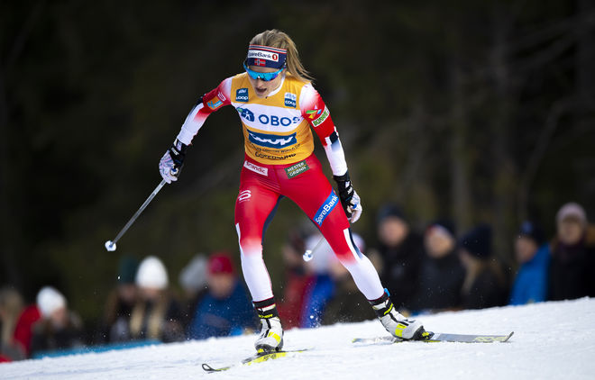 14.02.2020, Oestersund, Sweden (SWE):Therese Johaug (NOR) - FIS world cup cross-country, 10km women, Oestersund (SWE). www.nordicfocus.com. © Vianney THIBAUT/NordicFocus. Every downloaded picture is fee-liable.