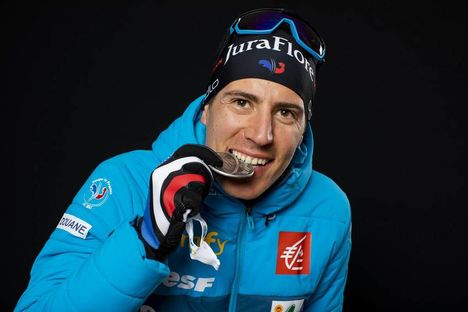 NordicFocus 15.02.2020, Antholz, Italy (ITA):Quentin Fillon Maillet (FRA) - IBU World Championships Biathlon, medals, Antholz (ITA). www.nordicfocus.com. © Manzoni/NordicFocus. Every downloaded picture is fee-liable.
