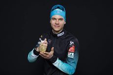 Manzoni/IBU 16.02.2020, Antholz, Italy (ITA):Emilien Jacquelin (FRA) - IBU World Championships Biathlon, medals, Antholz/Anterselva (ITA). Handout International Biathlon Union. © Manzoni/IBU