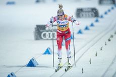 NordicFocus 16.02.2020, Oestersund, Sweden (SWE):Therese Johaug (NOR) - FIS world cup cross-country, pursuit women, Oestersund (SWE). www.nordicfocus.com. ©THIBAUT/NordicFocus. Every downloaded picture is fee-liable.