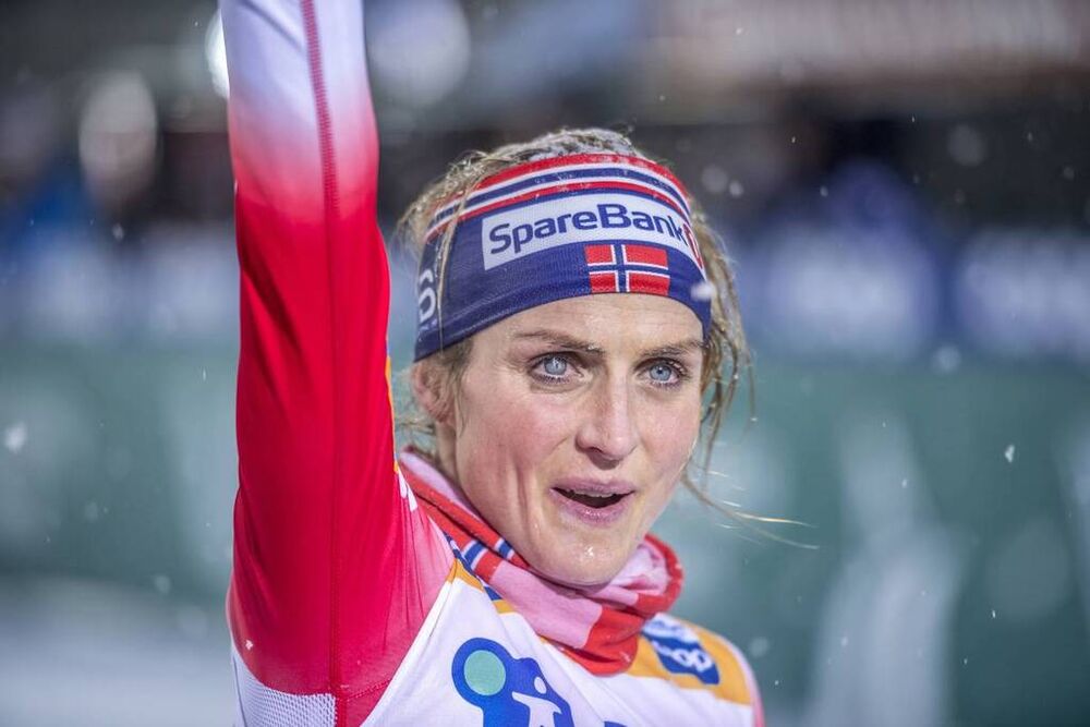 16.02.2020, Oestersund, Sweden (SWE):Therese Johaug (NOR) - FIS world cup cross-country, pursuit women, Oestersund (SWE). www.nordicfocus.com. ©THIBAUT/NordicFocus. Every downloaded picture is fee-liable.
