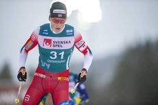 NordicFocus 16.02.2020, Oestersund, Sweden (SWE):Johannes Hoesflot Klaebo (NOR) - FIS world cup cross-country, pursuit men, Oestersund (SWE). www.nordicfocus.com. © THIBAUT/NordicFocus. Every downloaded picture is fee-liable.