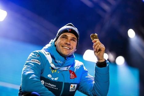 NordicFocus 13.02.2020, Antholz, Italy (ITA):Emilien Jacquelin (FRA) - IBU world championships biathlon, medals, Antholz (ITA). www.nordicfocus.com. © Modica/NordicFocus. Every downloaded picture is fee-liable.