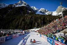 NordicFocus 18.02.2020, Antholz, Italy (ITA): Venue - IBU World Championships Biathlon, individual women, Antholz (ITA). www.nordicfocus.com. © Modica/NordicFocus. Every downloaded picture is fee-liable.