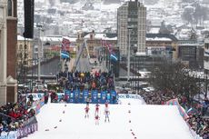 NordicFocus 12.03.2019, Drammen, Norway (NOR): Venue - FIS world cup cross-country, individual sprint, Drammen (NOR). www.nordicfocus.com. © Lyngstad/NordicFocus. Every downloaded picture is fee-liable.