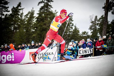 NordicFocus 08.02.2020, Falun, Sweden (SWE):Alexander Bolshunov (RUS) - FIS world cup cross-country, individual sprint, Falun (SWE). www.nordicfocus.com. © Modica/NordicFocus. Every downloaded picture is fee-liable.
