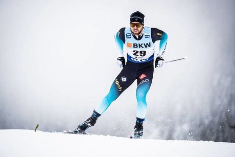 NordicFocus 14.12.2019, Davos, Switzerland (SUI):Baptiste Gros (FRA) - FIS world cup cross-country, individual sprint, Davos (SUI). www.nordicfocus.com. © Modica/NordicFocus. Every downloaded picture is fee-liable.