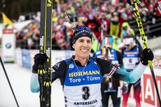 NordicFocus 23.02.2020, Antholz, Italy (ITA):Quentin Fillon Maillet (FRA) - IBU world championships biathlon, mass men, Antholz (ITA). www.nordicfocus.com. © Modica/NordicFocus. Every downloaded picture is fee-liable.